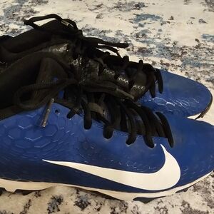 Nike Blue and White Athletic Shoes